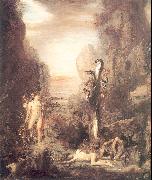Gustave Moreau Hercules and the Lernaean Hydra oil painting on canvas
